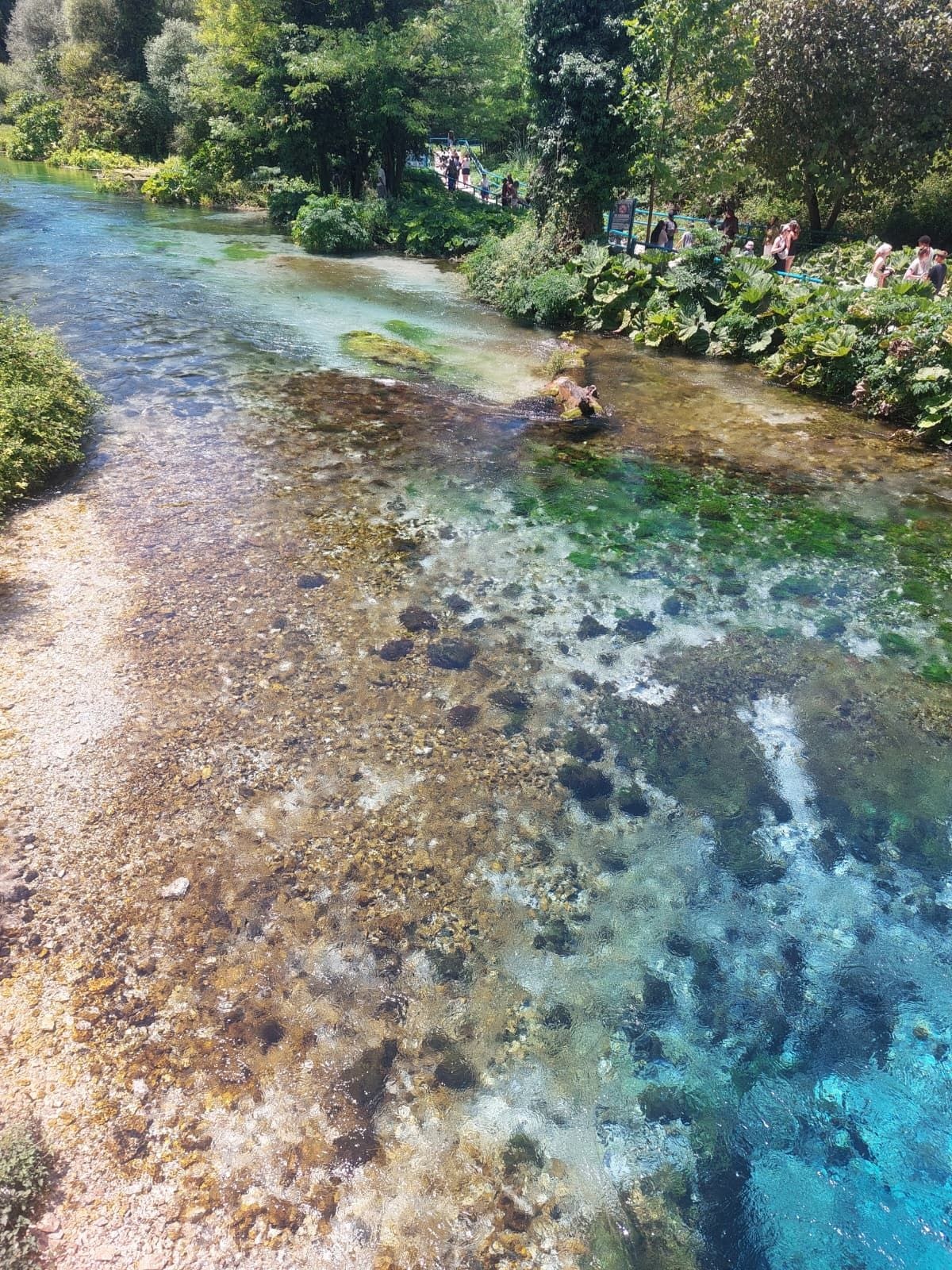 Blue Eye Quelle (Syri i Kaltër) in Albanien