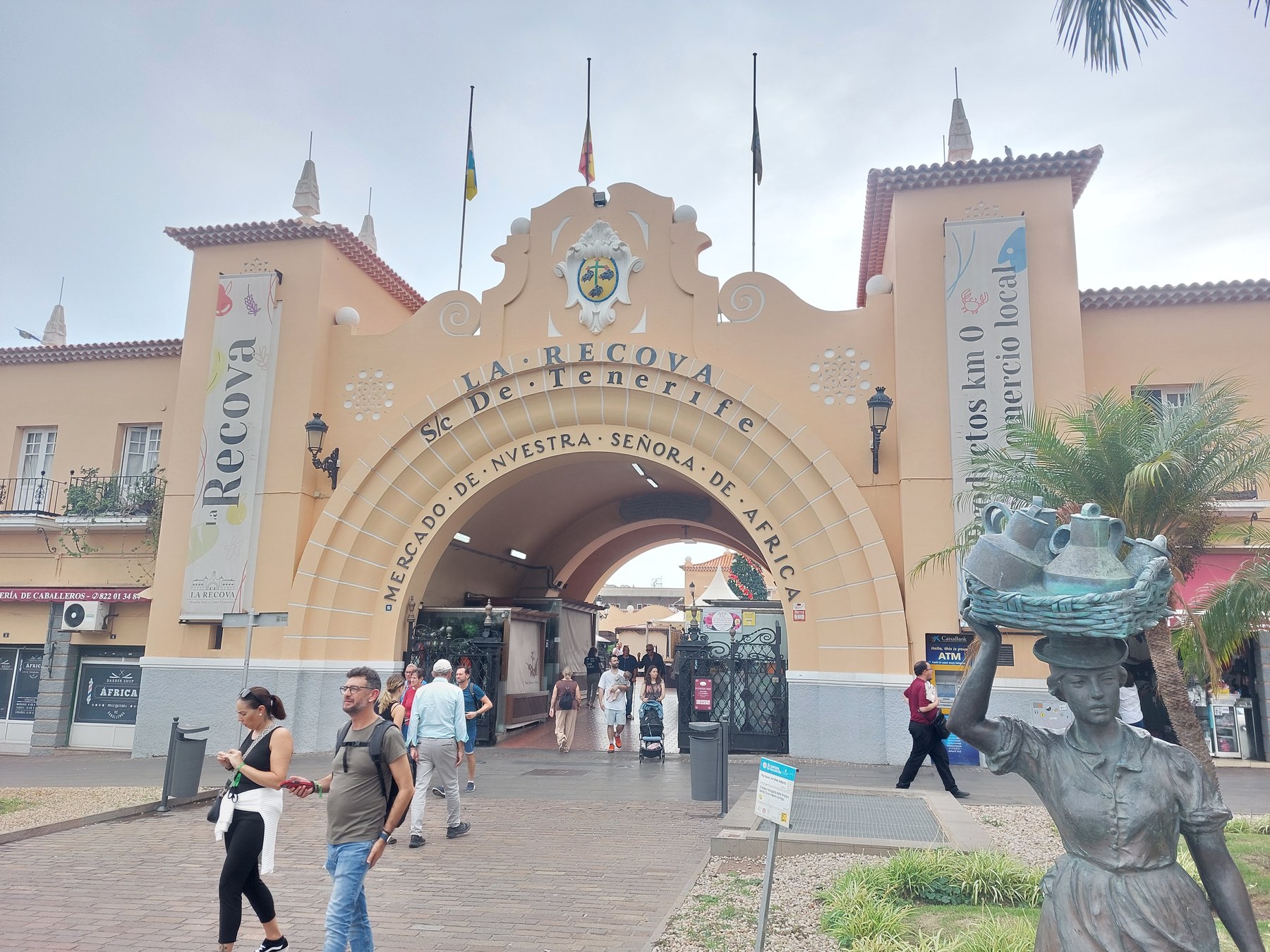 Eingang La Recova, Mercado Nuestra Señora de África in Santa Cruz de Tenerife